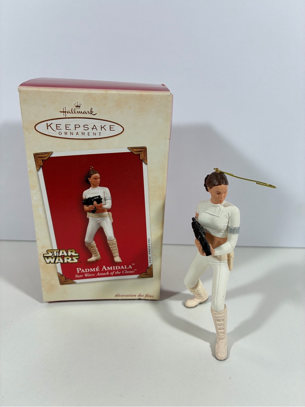 2003 Hallmark Padme Amidala Star Wars Attack of the Clones Ornament Vintage Xmas
